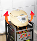 Carrinho Organizador de Armazenamento para Cozinha com 5 Gavetas