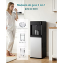 Dispensador de Água com Máquina de Gelo, 3 em 1