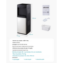 Dispensador de Água com Máquina de Gelo, 3 em 1