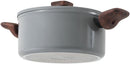 Conjunto de Panelas Brinox Ceramic Life Nox 5 Peças