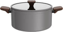 Conjunto de Panelas Brinox Ceramic Life Nox 5 Peças
