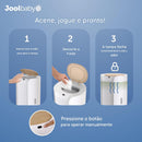 Lixeira para fraldas Jool Baby SmartWave Plus com refil