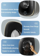 Wall mounted Washing Machine, 3kg Portable Automatic Washer and Spin Dryer, Compact Small Front Drum Smart Underwear Washing Machine, Low noise, with Led Screen, for Bathroom