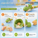 Jogo da Cobra Magnética que Come a Si Mesma