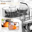 Espremedor de Laranja Elétrico com Duas Cabeças