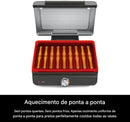 Grill Sem Fumaça para Uso Interno, Placa Antiaderente - Bivolt