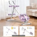 Aparelho de Treino Abdominal Dobrável para Casa