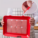 CONJUNTO 4 BandejaS Reutilizável para Armazenamento de Alimentos