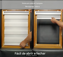 Persiana Dupla Rolô Kanger Sem Cordão