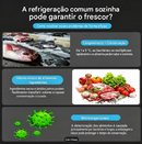 Máquina de Selar a Vácuo Elétrica com Cortador Embutido