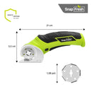 Tesoura Elétrica sem Fio Snapfresh, Mini
