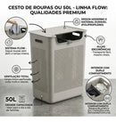 Cesto De Roupa Com repartimento clives