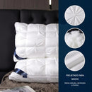 2 Travesseiro de Flor Tridimensional Torcido para Hotel
