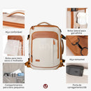 Mochila de Viagem 40L Expansível + 3 Necessaires Grátis