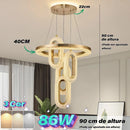 Lustre LED de Cristal Luxo 110V-220V Bivolt